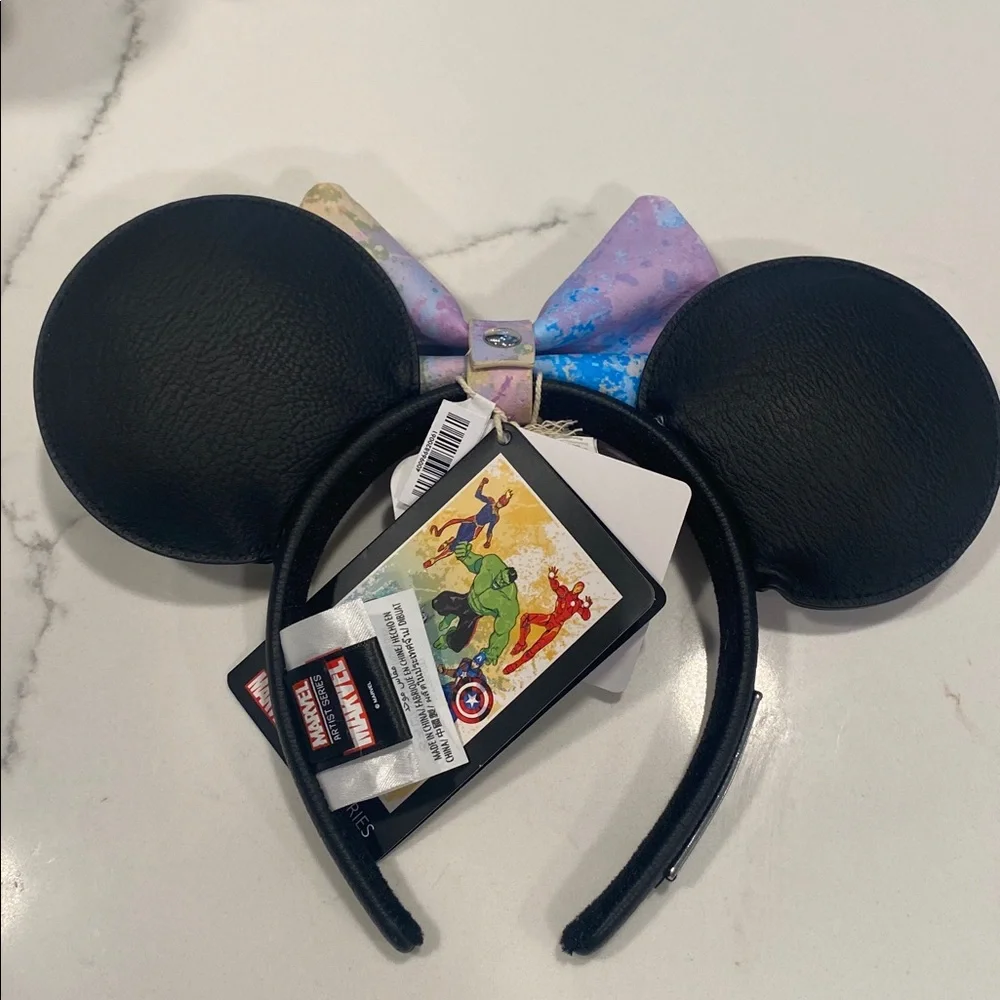 Loungefly Marvel Mouse Ears Headband - Picture 9 of 13